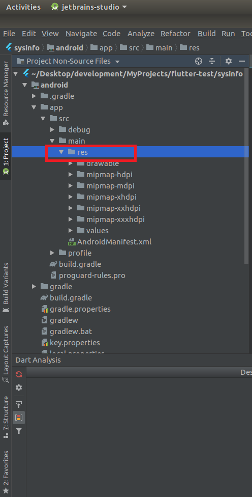 Android Studio - RES Folder