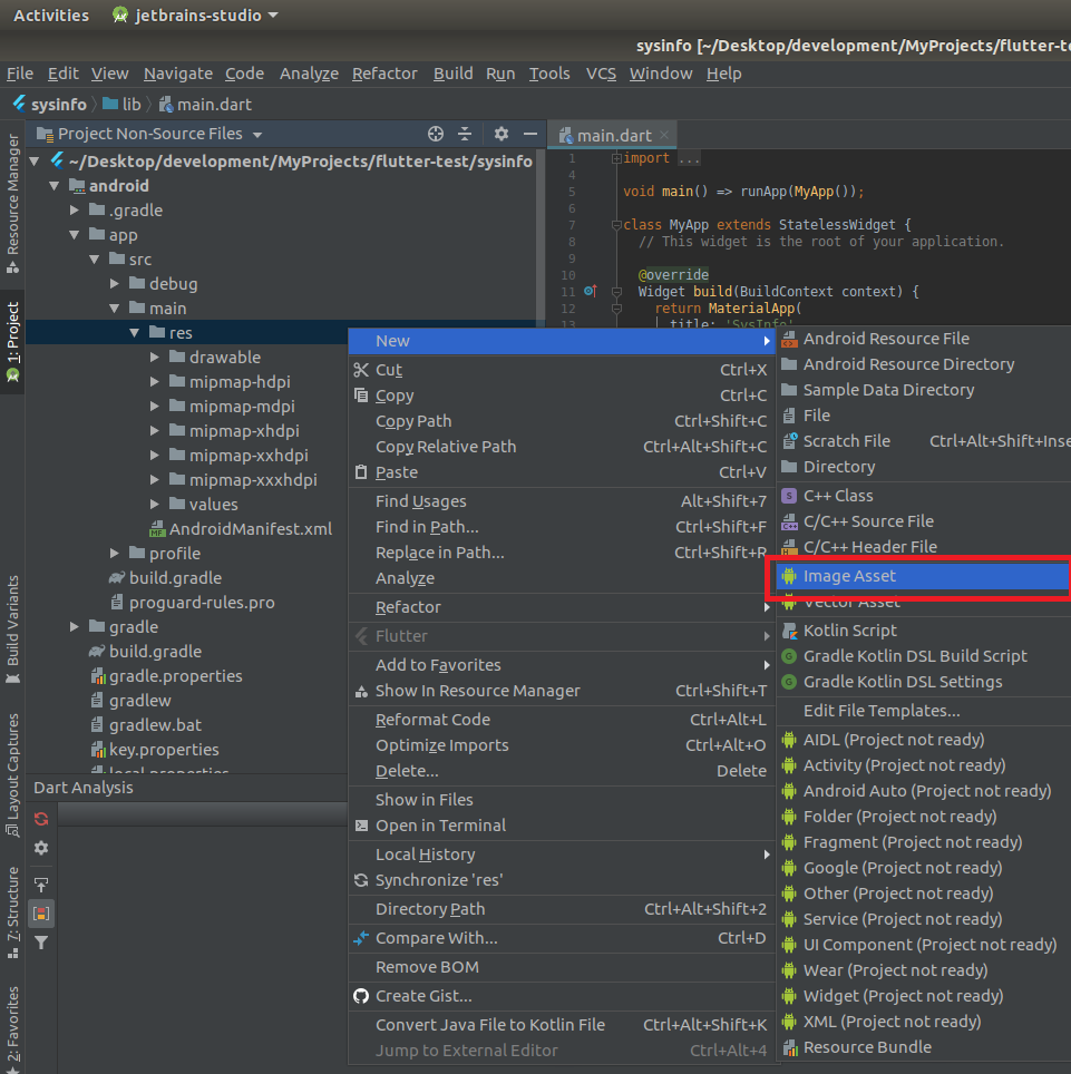 Android Studio - Image Asset
