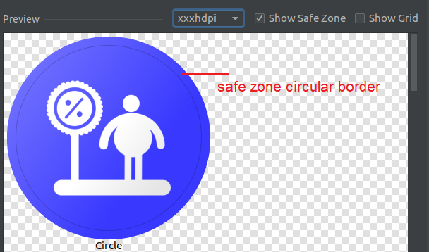 Android Studio - Safe Zone