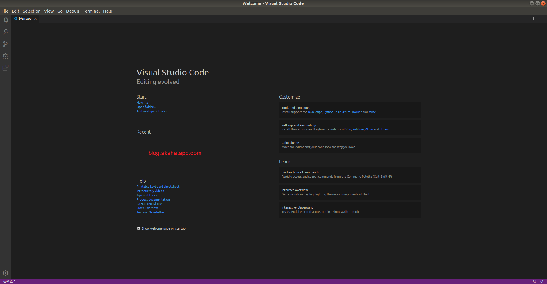 Flutter Visual Studio Code
