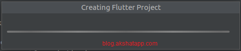 Android Studio - Creating Flutter Project