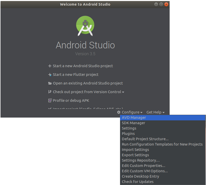 Android Studio - AVD Manager