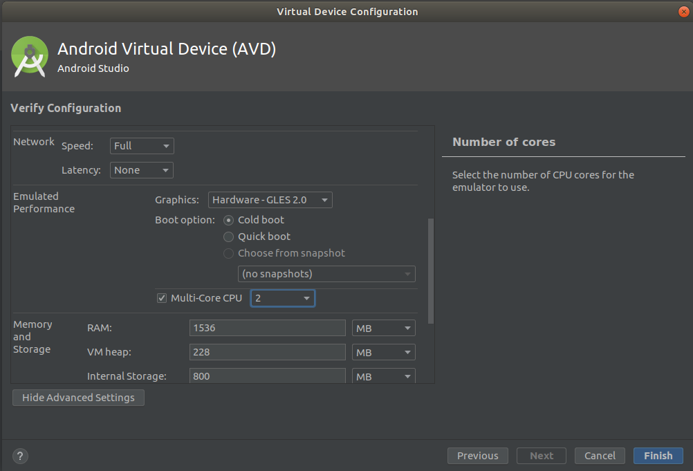 AVD Configuration - Graphics