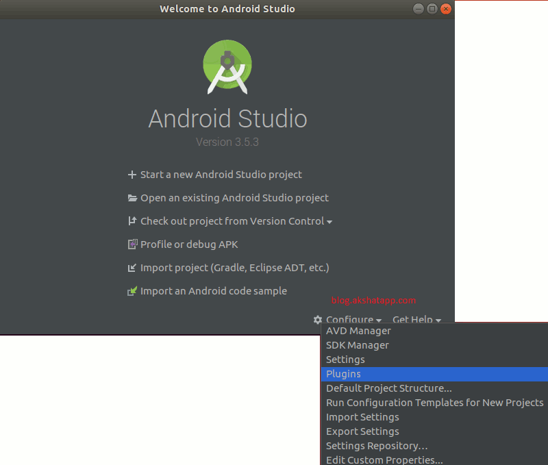 Install Android Studio Plugins
