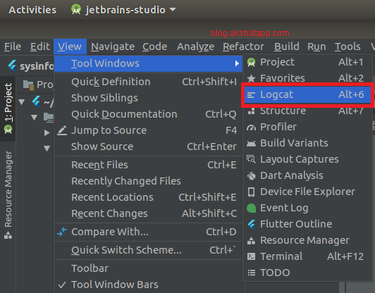 Studio Screenshots on Android